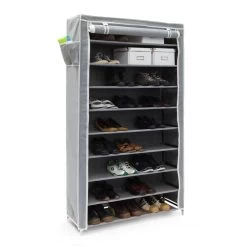 Meuble à Chaussures VALENTIN Tissu Beige -Mobilier Soldes 01bbf4fc83314bfcbf02ff07debdb9d8