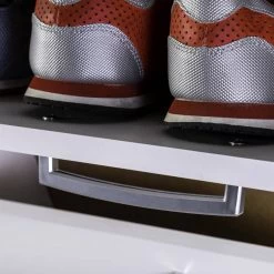 Meuble Chaussures Chêne H.164 Cm - TIDY -Mobilier Soldes 02531ec0765a4fd383ea02bf6f21ab73 1