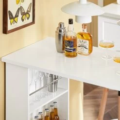 Table Haute Table De Bar FWT17-W -Mobilier Soldes 02facb45dd904119ae099bc5e20fc432