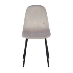 Lot De 4 Chaises En Velours - BIBA -Mobilier Soldes 06b1fcefadee45acb57d07aed03200cf