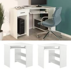 Bureau D'angle Pour Ordinateur Odin -Mobilier Soldes 08897908d56a43869423f76a0c9c5708