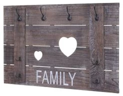 Vestaire Mural HWC-C89 Family Shabby