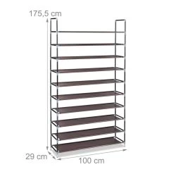 Étagère à Chaussures XXL 50 Paires -Mobilier Soldes 0e9699e4308848278b121fd33f01ab0b