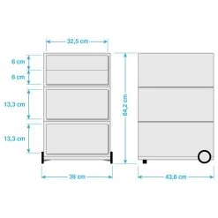 Caisson à Roulettes EasyBox II 25 Caisson à Roulettes EasyBox II -Mobilier Soldes 1000071337 220107 144343000511 SKETCH DETAILS P000000001000071337 sketch