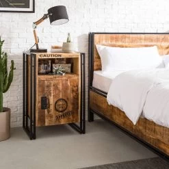 Table De Chevet Iron -Mobilier Soldes 1000104114 200407 07013500001 MOOD DETAILS P000000001000104114 mood