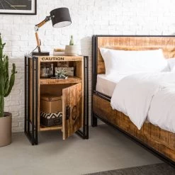 Table De Chevet Iron -Mobilier Soldes 1000104114 200407 07013700002 MOOD DETAILS P000000001000104114 mood