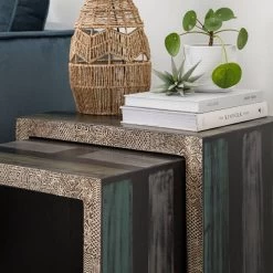 Tables D’appoint Goa III (lot De 2) -Mobilier Soldes 1000117592 191213 11390100042 DETAILS P000000001000117592