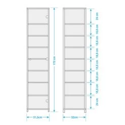 Vitrine Exhibit II -Mobilier Soldes 1000121894 30 GALLERYIMAGES P000000001000121894