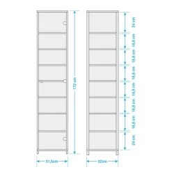 Vitrine Exhibit II -Mobilier Soldes 1000121913 30 GALLERYIMAGES P000000001000121913