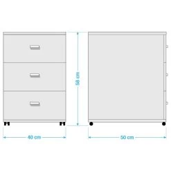 Caisson à Tiroirs 13 Caisson à Tiroirs -Mobilier Soldes 1000126194 211124 0852410000503 SKETCH DETAILS P000000001000126194 sketch