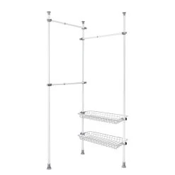 Wenko Penderie Télescopique Herkules Duo