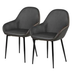 Chaises à Accoudoirs Kia (lot De 2)