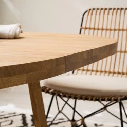 Table En Bois Massif VOKSA 32 Table En Bois Massif VOKSA -Mobilier Soldes 1000183881 200323 06064700031 DETAILS P000000001000183881