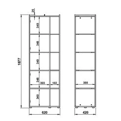 Armoire De Bureau Austin II 17 Armoire De Bureau Austin II -Mobilier Soldes 1000197002 191203 06445900081 SKETCH DETAILS P000000001000197002 sketch