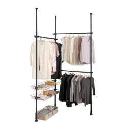 Wenko Penderie Télescopique Herkules Duo -Mobilier Soldes 1000214315 200529 15410500029 IMAGE P000000001000214315