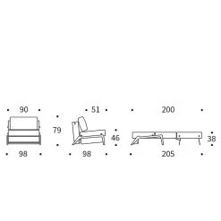 Fauteuil Convertible Cubed 39 Fauteuil Convertible Cubed -Mobilier Soldes 1000244279 210218 14554900058 SKETCH DETAILS P000000001000244279 sketch