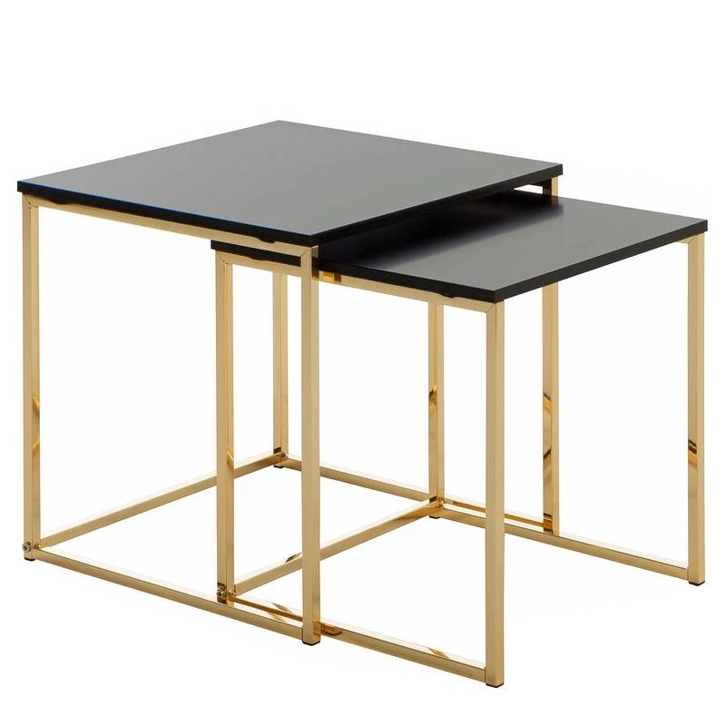 Tables Gigognes Menville (lot De 2) 3 Tables Gigognes Menville (lot De 2)