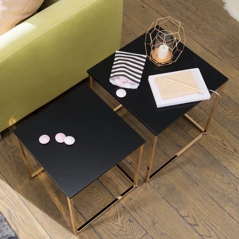 Tables Gigognes Menville (lot De 2) 5 Tables Gigognes Menville (lot De 2) – Image 3