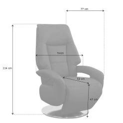 Fauteuil Relax Givors -Mobilier Soldes 1000254234 210426 12321800906 SKETCH DETAILS P000000001000254234 sketch