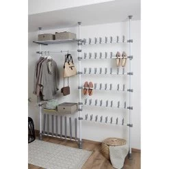 Wenko Porte-chaussures Télescopique Herkules -Mobilier Soldes 1000260931 210423 13322100060 MOOD DETAILS P000000001000260931 mood