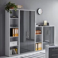 Armoire Murale Avin - 4 éléments -Mobilier Soldes 1000287101 210830 10365200030 MOOD IMAGE P000000001000287101 mood