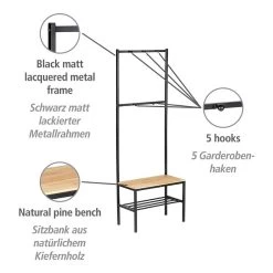 Wenko Ensemble D’entrée Compact Geo -Mobilier Soldes 1000345612 220412 050 DETAILS P000000001000345612