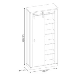 Armoire D’entrée Shutter I -Mobilier Soldes 1000348692 220505 500 SKETCH DETAILS P000000001000348692 sketch