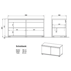 Ensemble D’entrée Lisbonne III (4 élém.) -Mobilier Soldes 1000355190 220520 501 SKETCH DETAILS P000000001000355190 sketch