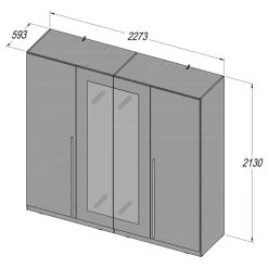 Armoire Helo -Mobilier Soldes 1000365826 220909 500 SKETCH DETAILS P000000001000365826 sketch