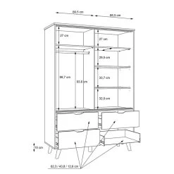 Armoire à Portes Coulissantes Weser 23 Armoire à Portes Coulissantes Weser -Mobilier Soldes 1000366214 220913 501 SKETCH DETAILS P000000001000366214 sketch