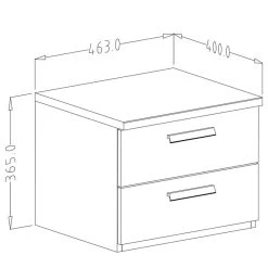 Table De Chevet Kalbarri -Mobilier Soldes 1000367260 221005 500 SKETCH DETAILS P000000001000367260 sketch