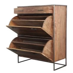 Meuble à Chaussures Bois Massif Tucson -Mobilier Soldes 1000376085 230802 030 DETAILS P000000001000376085