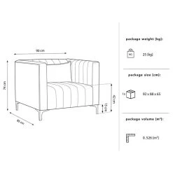 Fauteuil Valun -Mobilier Soldes 1000377800 230324 500 SKETCH DETAILS P000000001000377800 sketch