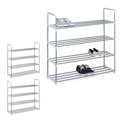 Meuble à Chaussures 4 étages En Lot De 3