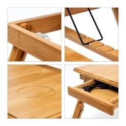 Table Pliante Ordinateur Portable Bambou -Mobilier Soldes 18f489f3cd624c41a4031076d54a9dcf