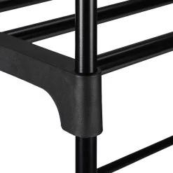 Étagère à Chaussures Métal Noir -Mobilier Soldes 1b22abd14a5f4d11a7751d60c52b2944