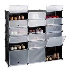 Meuble à Chaussures 18 Compartiments -Mobilier Soldes 1d3f811a79c545aab9f78db7fec0e950