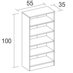 Meuble à Chaussures Bilbao -Mobilier Soldes 2036a4fe7c7741d5bcd1b33c84da5496