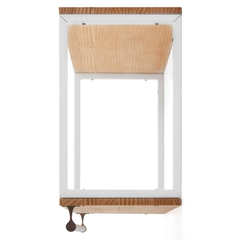 Étagère Portemanteau 30x120x55cm BL-NA 5 Étagère Portemanteau 30x120x55cm BL-NA – Image 3