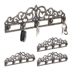 Patère Murale Portemanteau Lot De 4 -Mobilier Soldes 25d5fac393924f43b0a93847e13fc240