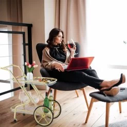 Chariot De Cuisine Couleur Laiton -Mobilier Soldes 26db35efde5b40afb626158537e0bf62