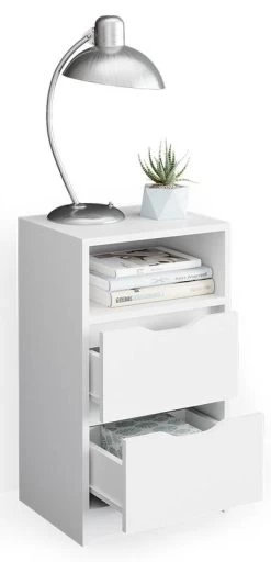 Table De Chevet Ruben Blanc & 2 Tiroirs -Mobilier Soldes 29b43b3076af478a90843527581747d6.cropped 274 6 475 985.processed