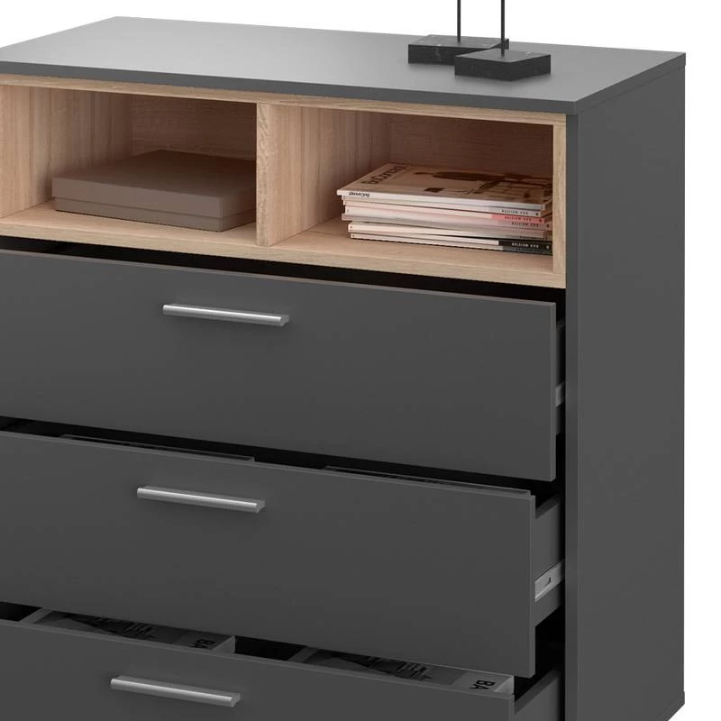 Commode Beatrice Blanc/sonoma 15 Commode Beatrice Blanc/sonoma – Image 13