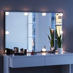 Coiffeuse Azuravec Miroir Et LED 11 Coiffeuse Azuravec Miroir Et LED -Mobilier Soldes 35af01753ca44080a3c19692bb1df5ff