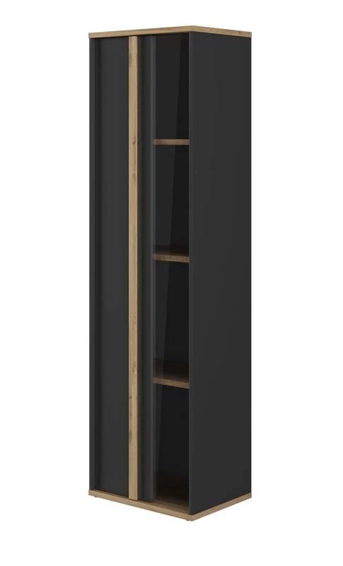Vitrine 1 Porte Et 3 étagères - H190 Cm 3 Vitrine 1 Porte Et 3 étagères - H190 Cm