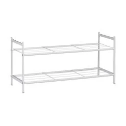 Meuble à Chaussures SANDRA 2 étages -Mobilier Soldes 39205eb6982248c9832fc01f21b68217