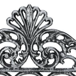 4x Portemanteaux Muraux En Fonte Argenté -Mobilier Soldes 393fd0fafc9945aa928fe8f489e51835