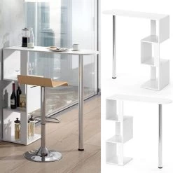 Table De Bar Vincent Blanche -Mobilier Soldes 3cb0381da402409b8998758a9d96c731