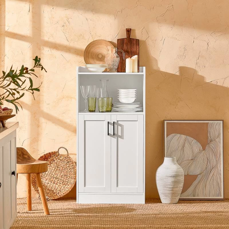 Buffet Meuble Micro-ondes FSB47-W 4 Buffet Meuble Micro-ondes FSB47-W – Image 2