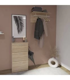 Porte-Manteau Murale Avec Penderie Spot -Mobilier Soldes 3fe285ce5d4840ed9efd7fd60eb93a2a